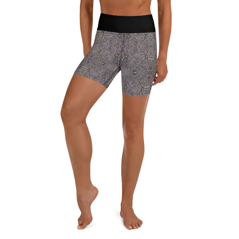 Pyramids Yoga Shorts