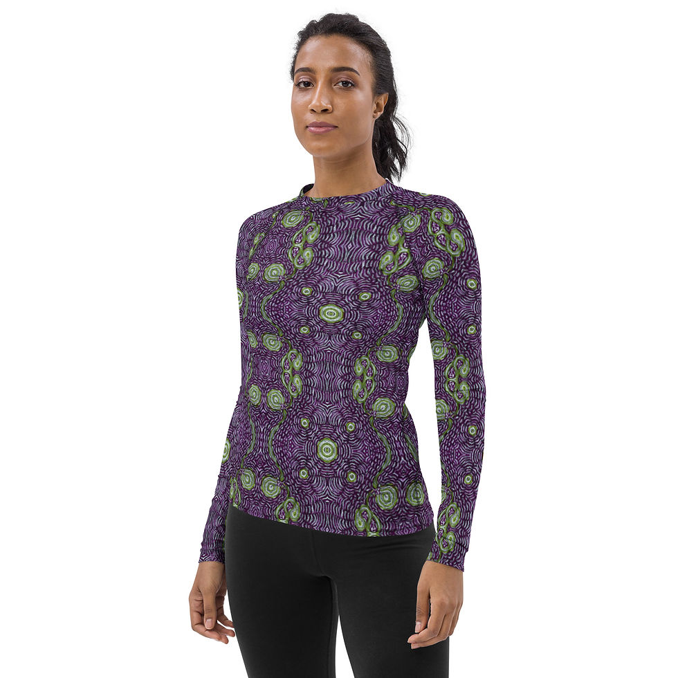 Thumbnail: Multiverse Women's Rash Guard