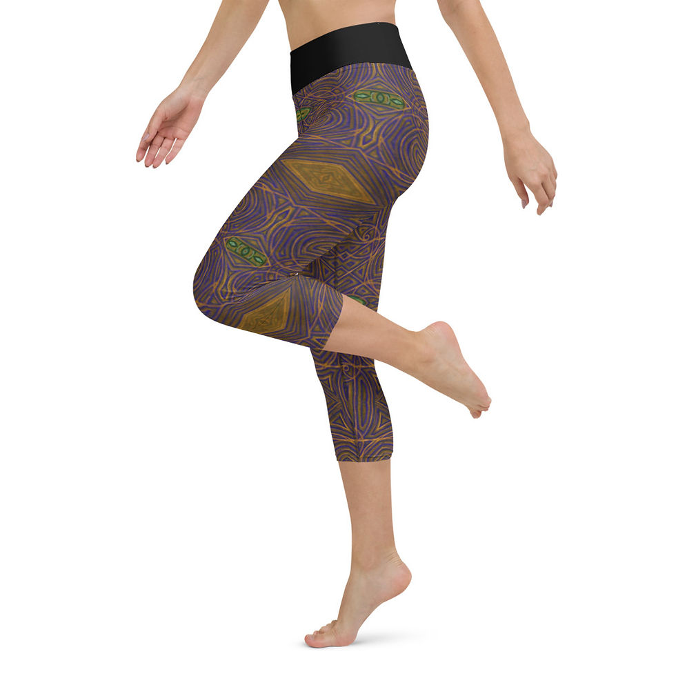 Thumbnail: 2D Yoga Capri Leggings