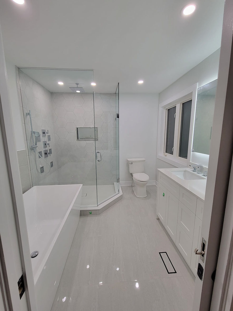 Bathroom renovation