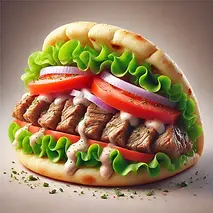 DALL·E 2024-09-02 10.03.43 - A realistic, high-resolution image of a delicious kebab sandw