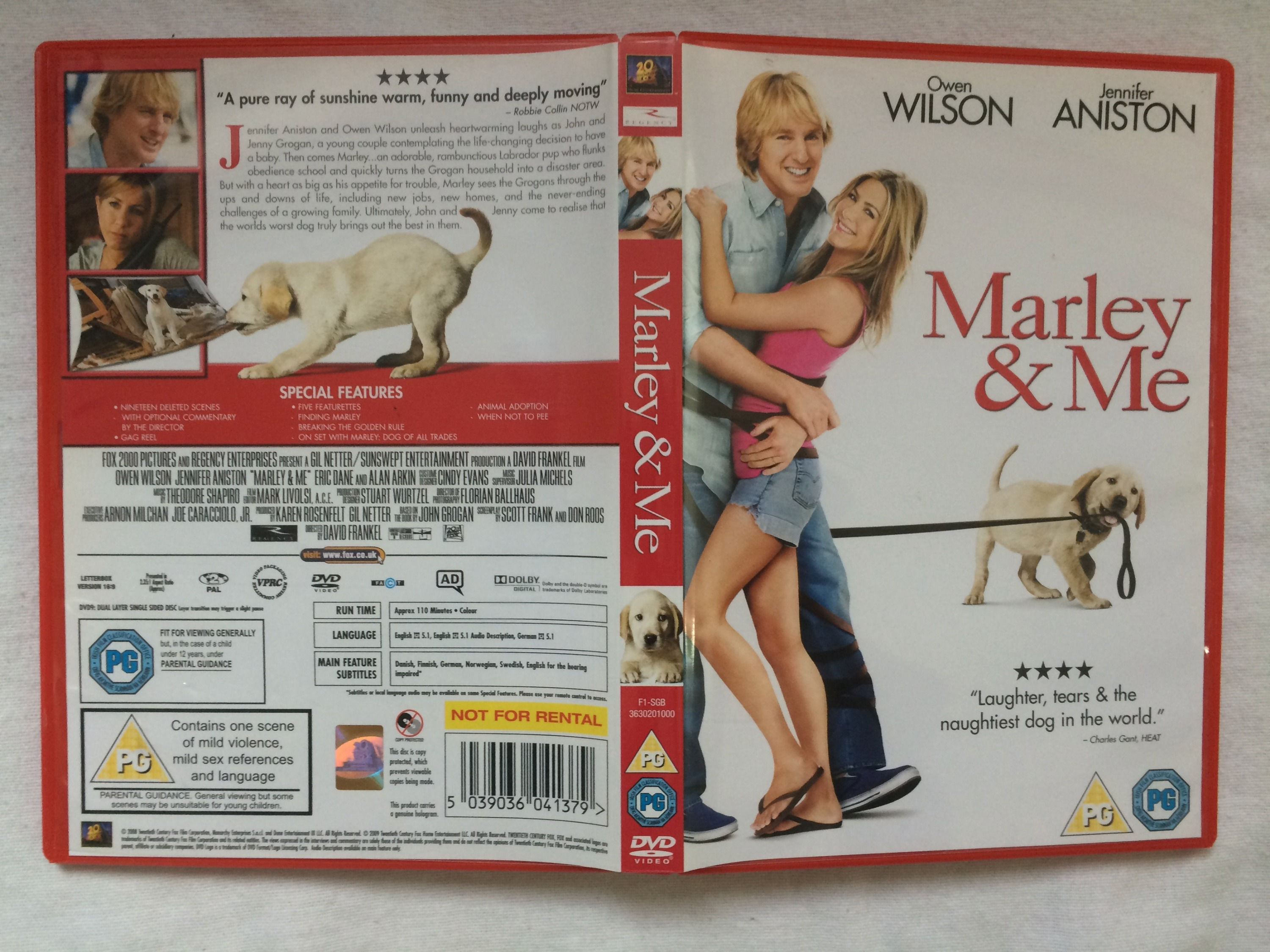 Marley & Me DVD