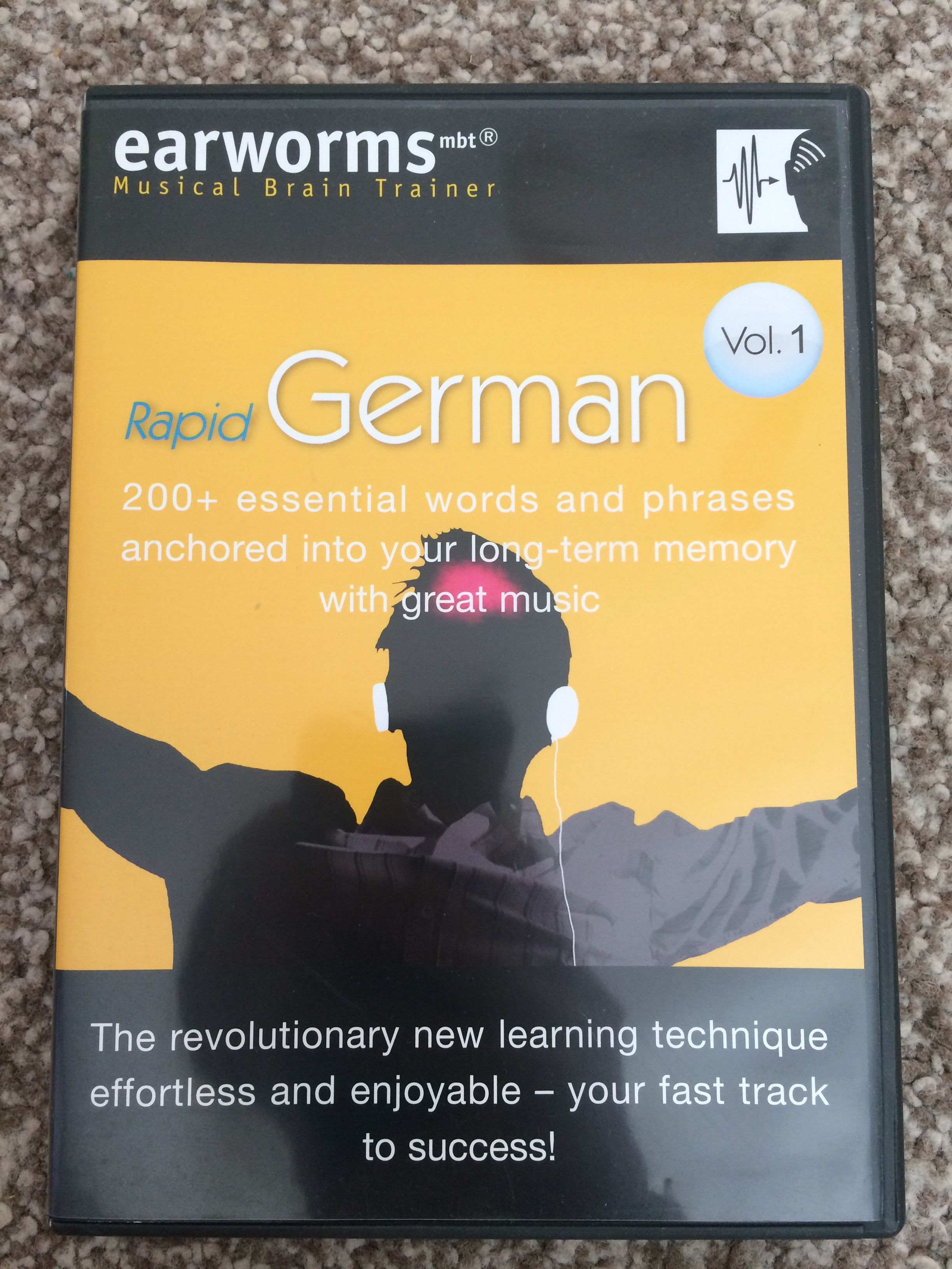 Set: Learn German 5 Books & 'Ear Worms' Audio DVD