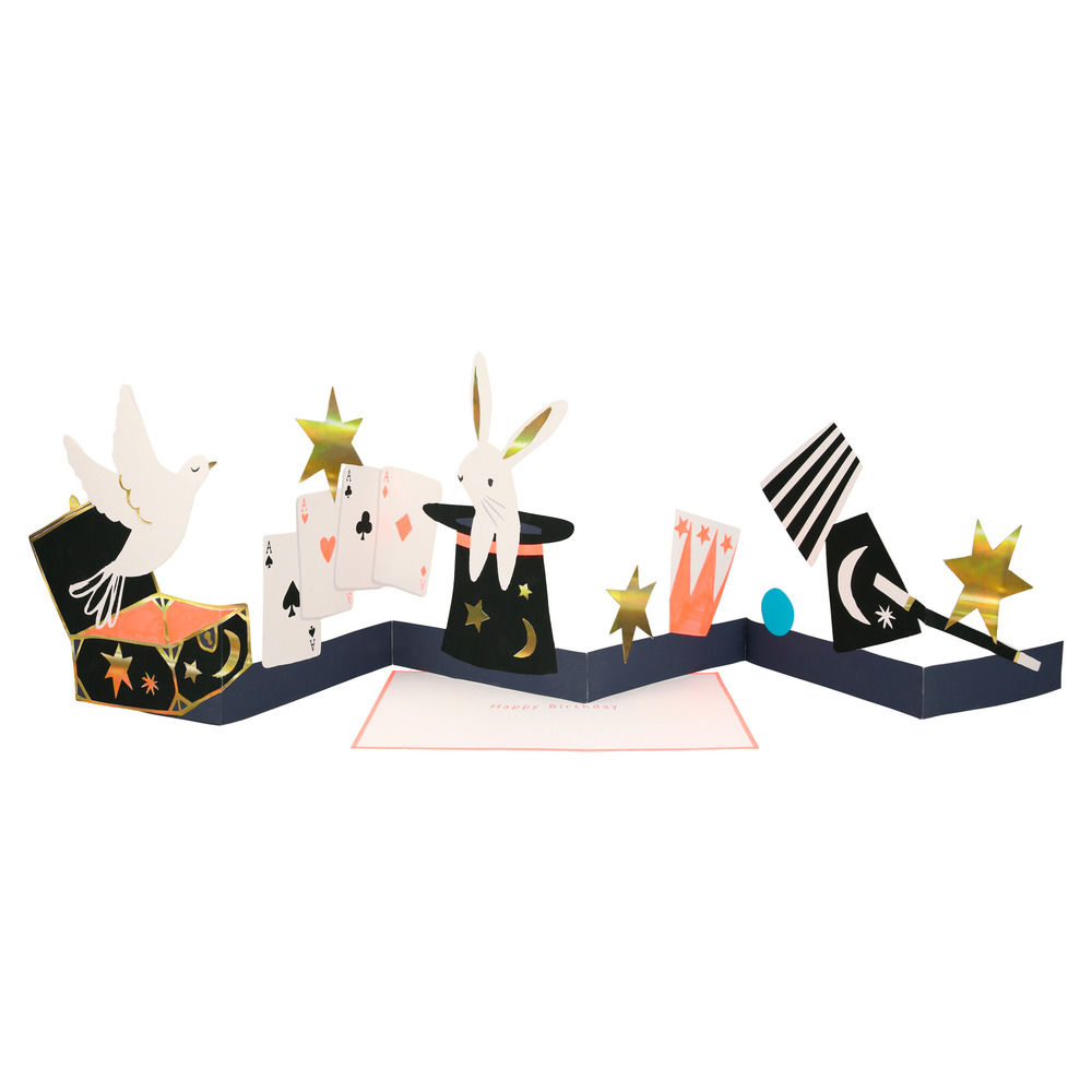 MERI MERI • Magische opstaande kaart