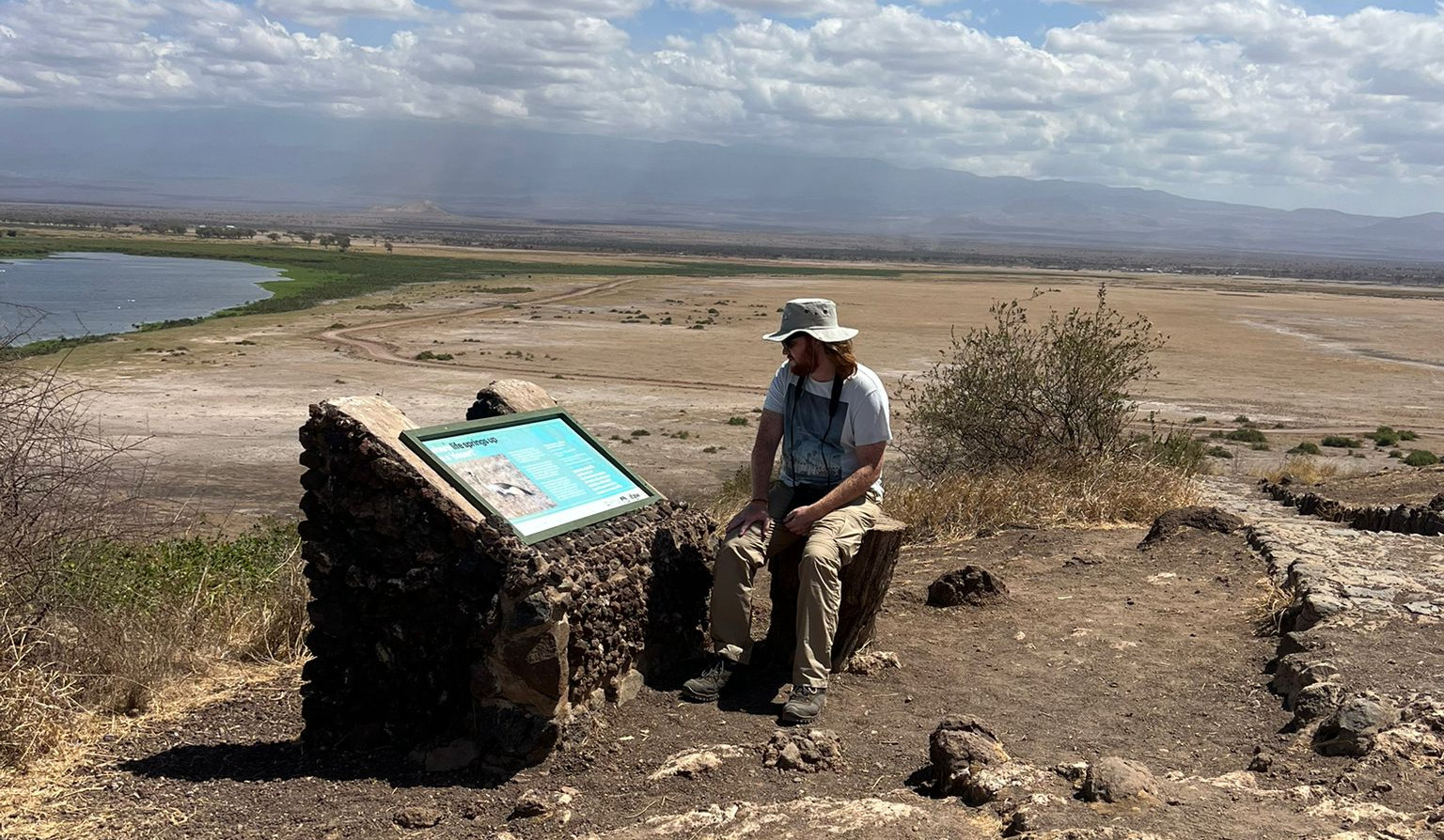 Looking over Amboseli National Park
