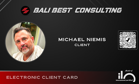 Licenses Bali
