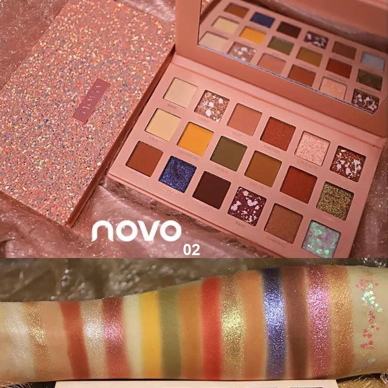 Thumbnail: NOVO - Bảng mắt 18 màu Cinderella