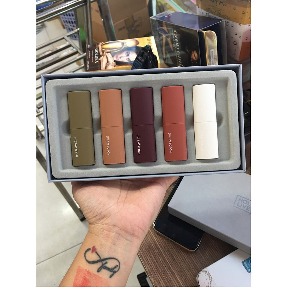 Thumbnail: HOLD LIVE - SET 5 SON HOLD LIVE MOUSSE VELVETLIPSTICK