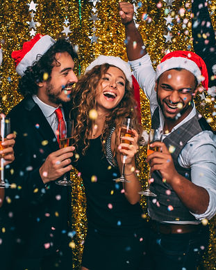Party in Santa Hats