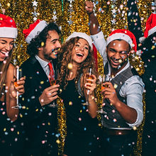 Party in Santa Hats