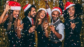Party in Santa Hats