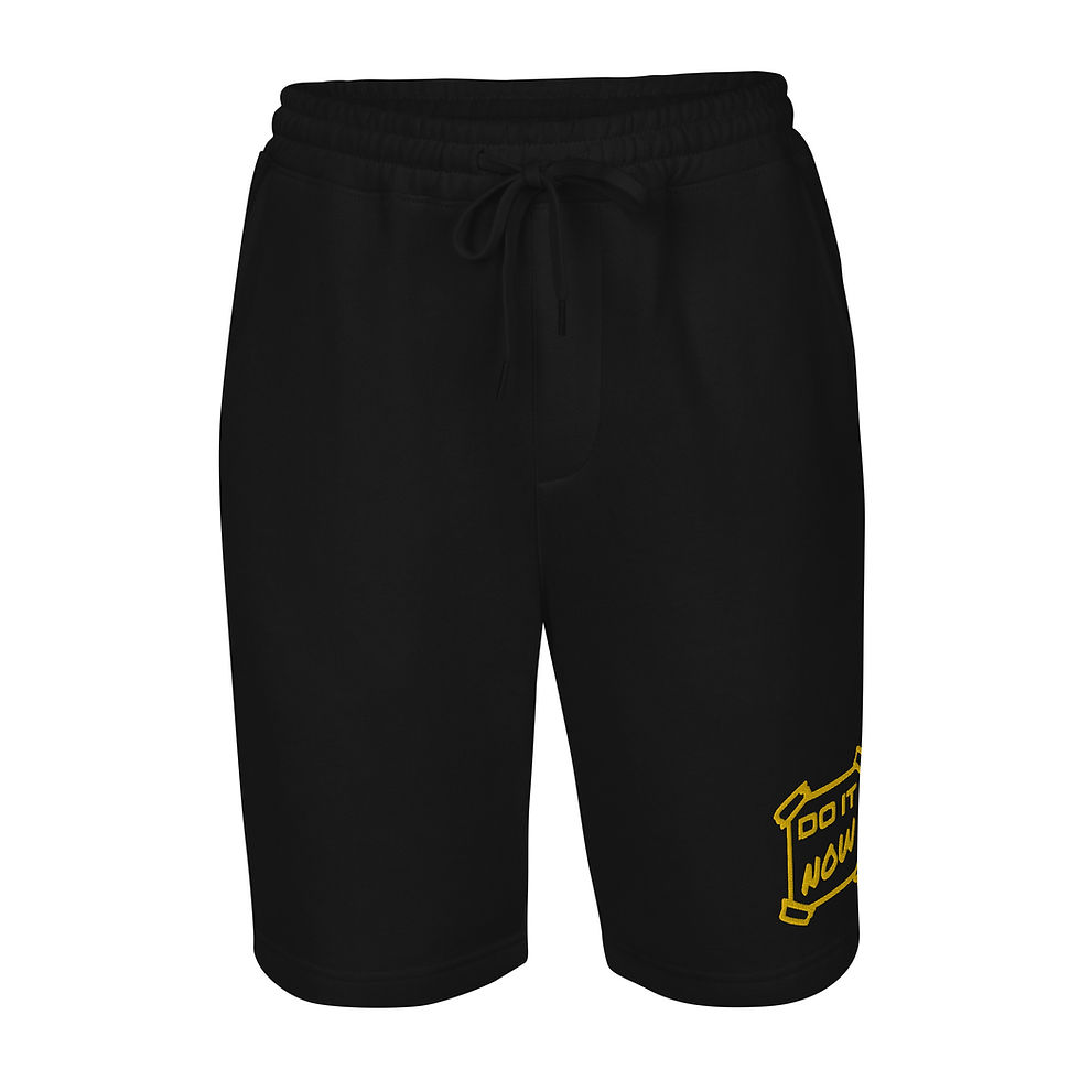 Thumbnail: "DO IT NOW" Men's fleece shorts