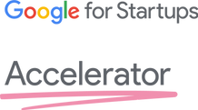 Google For Startups Accelerator logo.