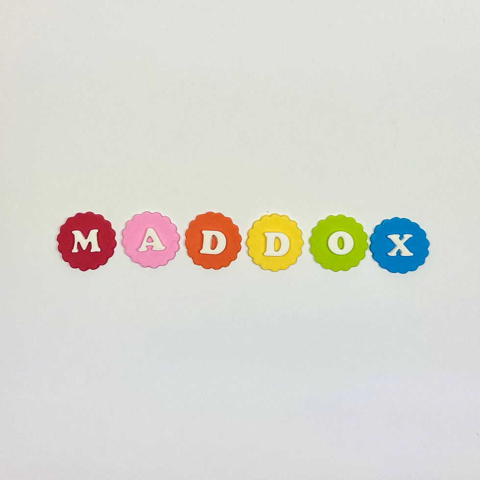 Thumbnail: Fondant Hungry Caterpillar Cake Topper Set With Sun and Personalised Name