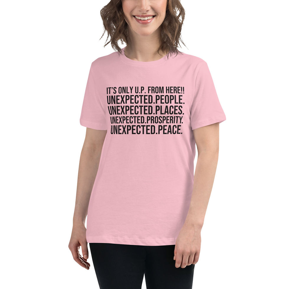 Thumbnail: It's only u.p. from here T-Shirt