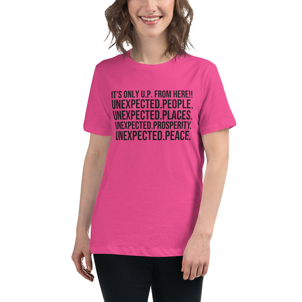 Thumbnail: It's only u.p. from here T-Shirt