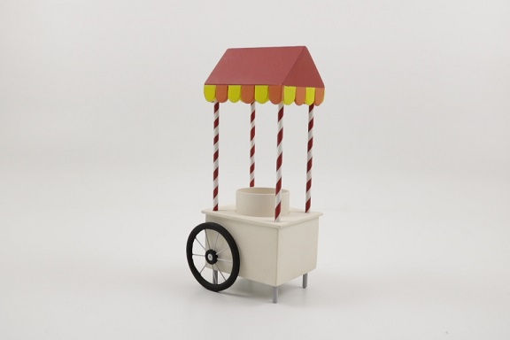 Chariot à barbe à papa