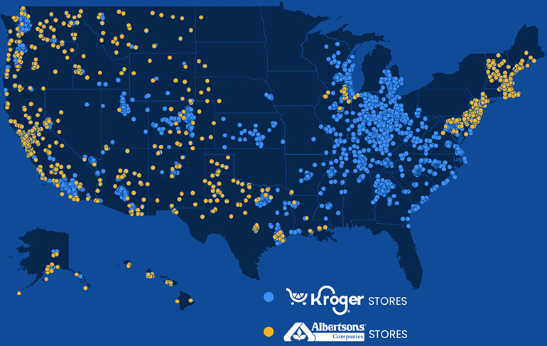 USA: Aldi the 5th largest store chain after gigantic Kroger - Albertsons merge