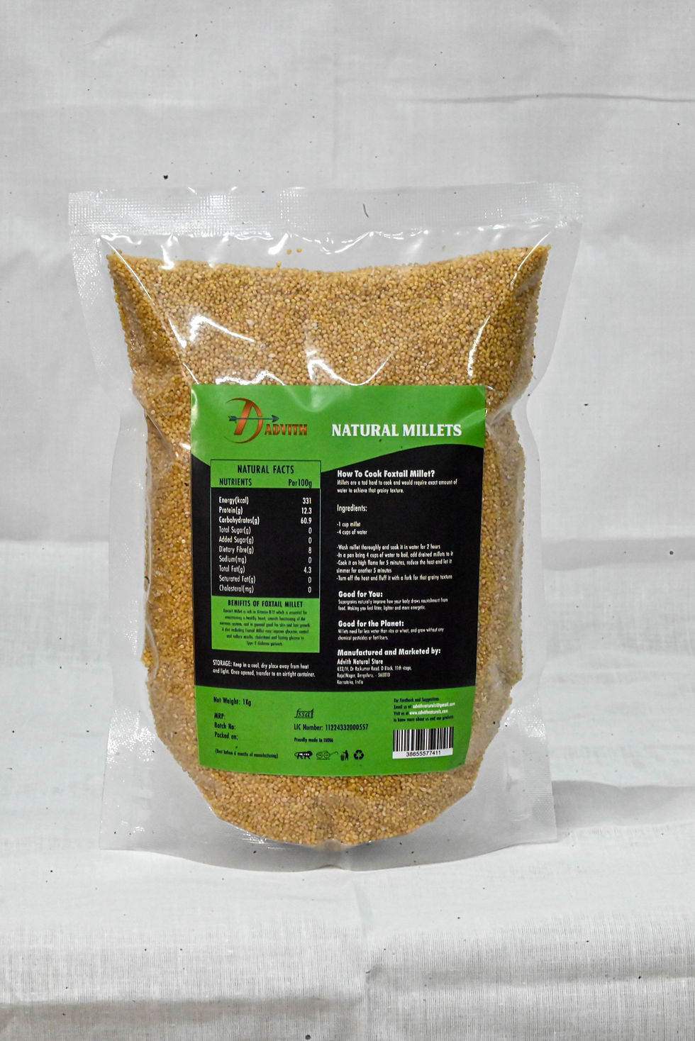Natural Foxtail Millet2