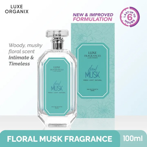 Luxe Fragrances by Luxe Organix Floral Musk EDT 100ml Pinay Glow