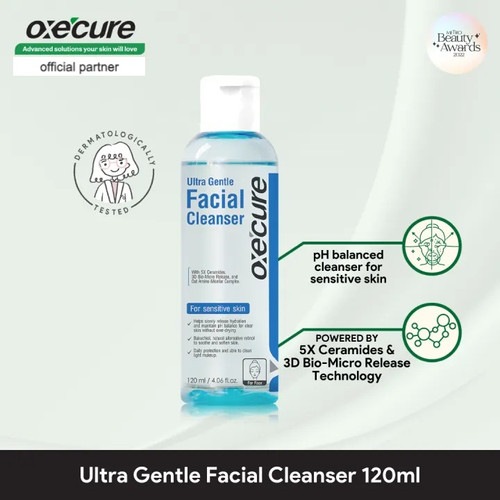 Oxecure Ultra Gentle Facial Cleanser 120ml Pinay Glow