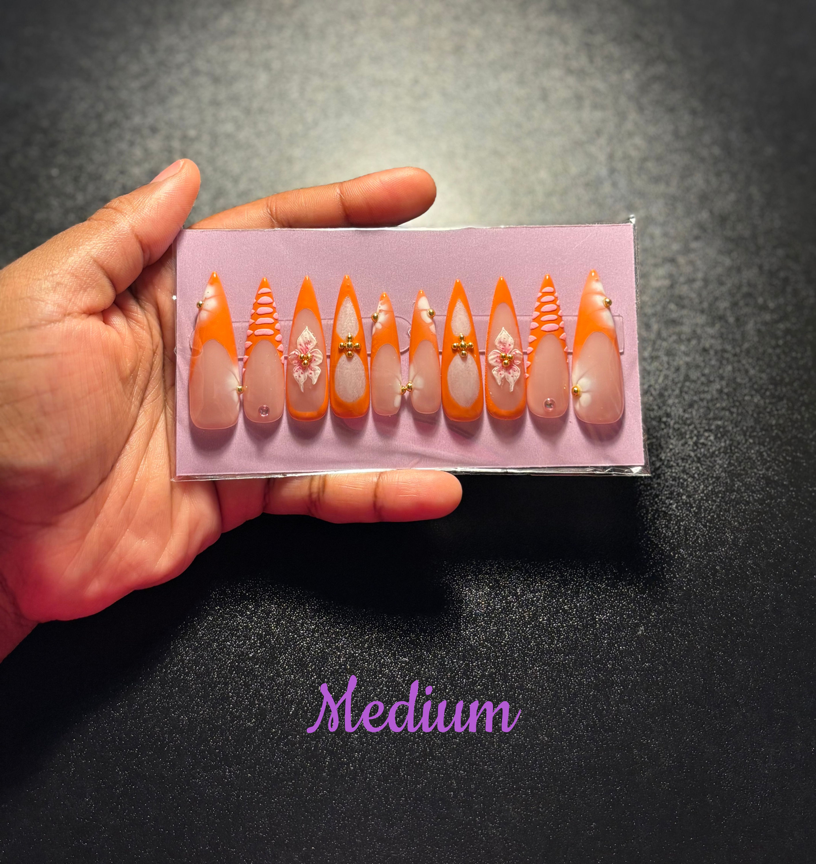 XLong Length Press-Ons (On Hand)