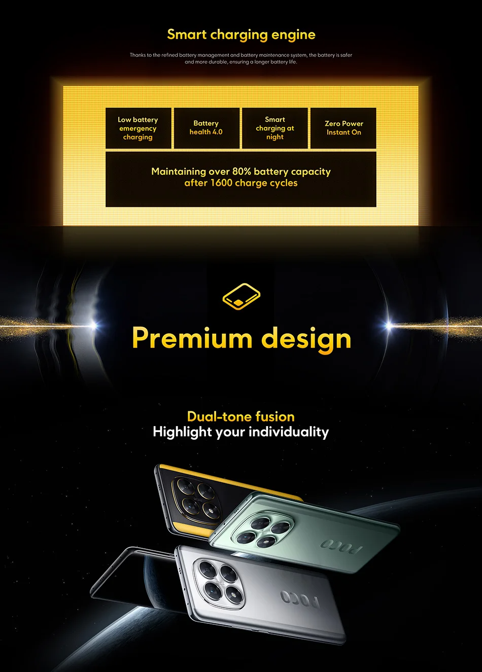 Thumbnail: UK Version POCO X7 5G Global Version 6.67" AMOLED 120Hz 5110mAh Fast Charge 50MP