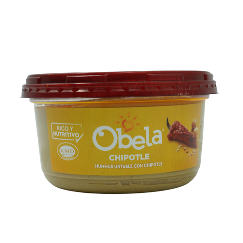 HUMMUS CON CHIPLOTE OBELA 708.7gr DAC Cancún