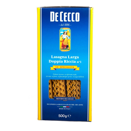 PASTA LASAGNA LARGA DE CECCO 500gr DAC Quality Foods