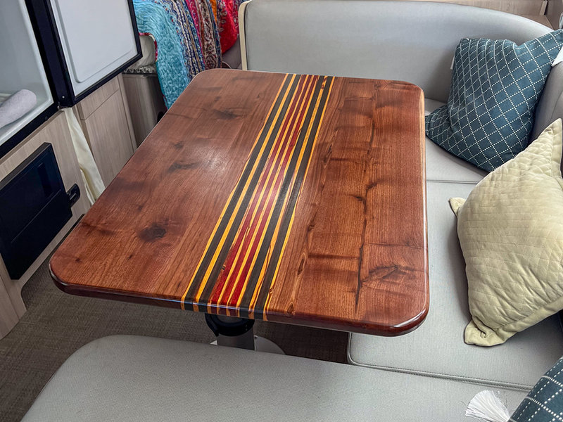 Sink cover in cherry