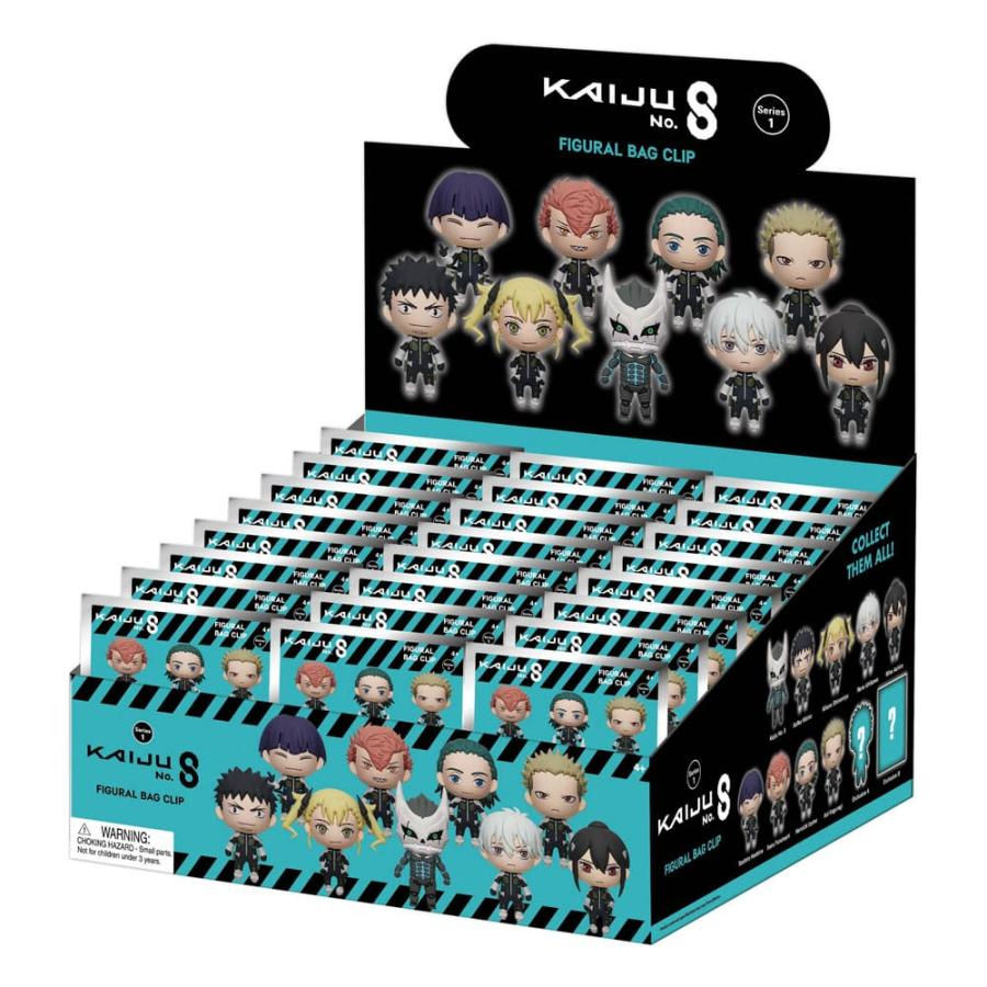 Kaiju No. 8 Charm 3D PVC Bag Clips Series