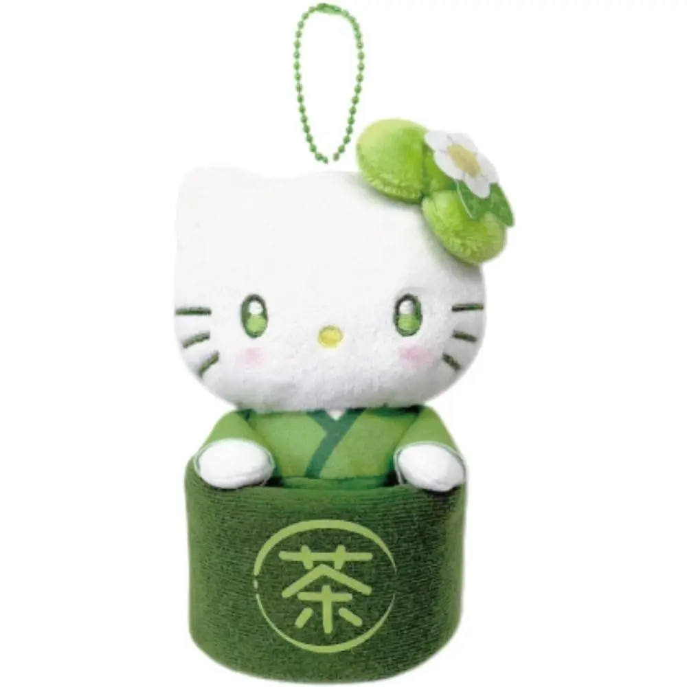Hatakeyama Shoji Mascot Pouch Matcha Bowl Hello Kitty