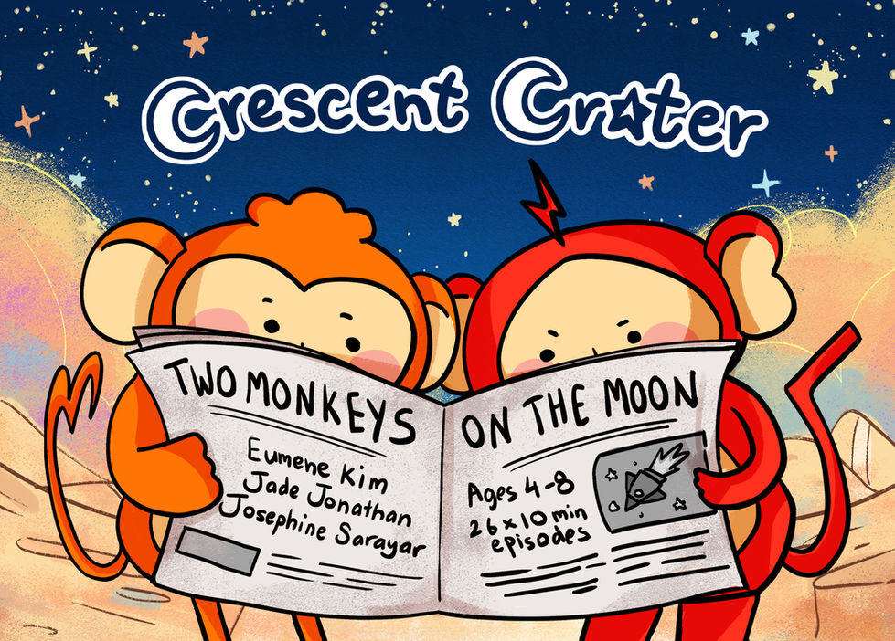 'Crescent Crater' - Pitch Bible Cover