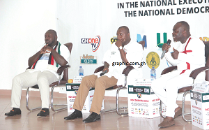 Debates for NDC national aspirants underway