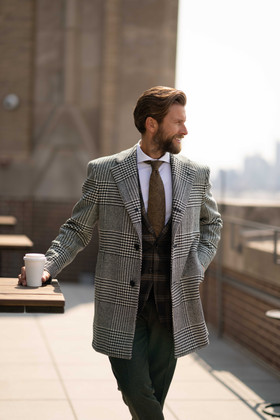 Oxxford overcoat clearance