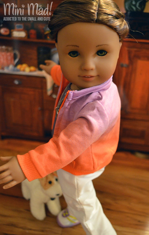 Kanani in McKenna's Warm Up Outfit