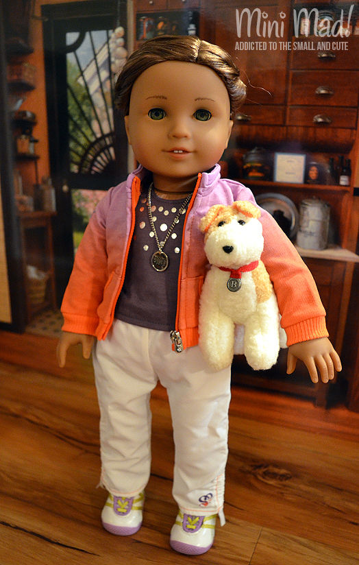 Kanani in McKenna's Warm Up Outfit