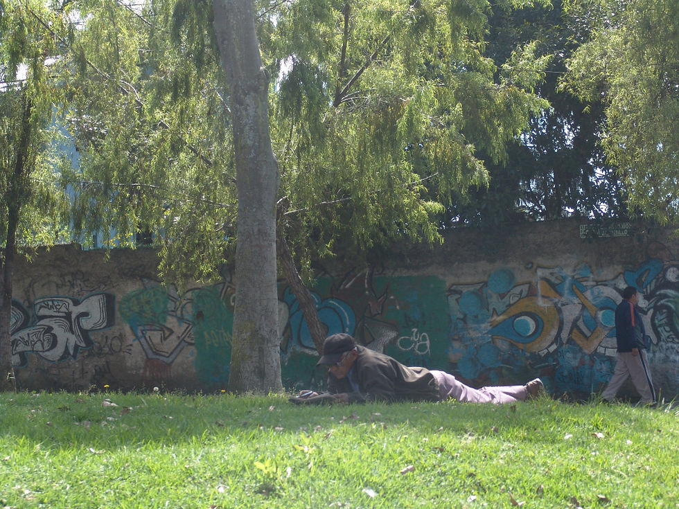 Descansando en el Día del Padre