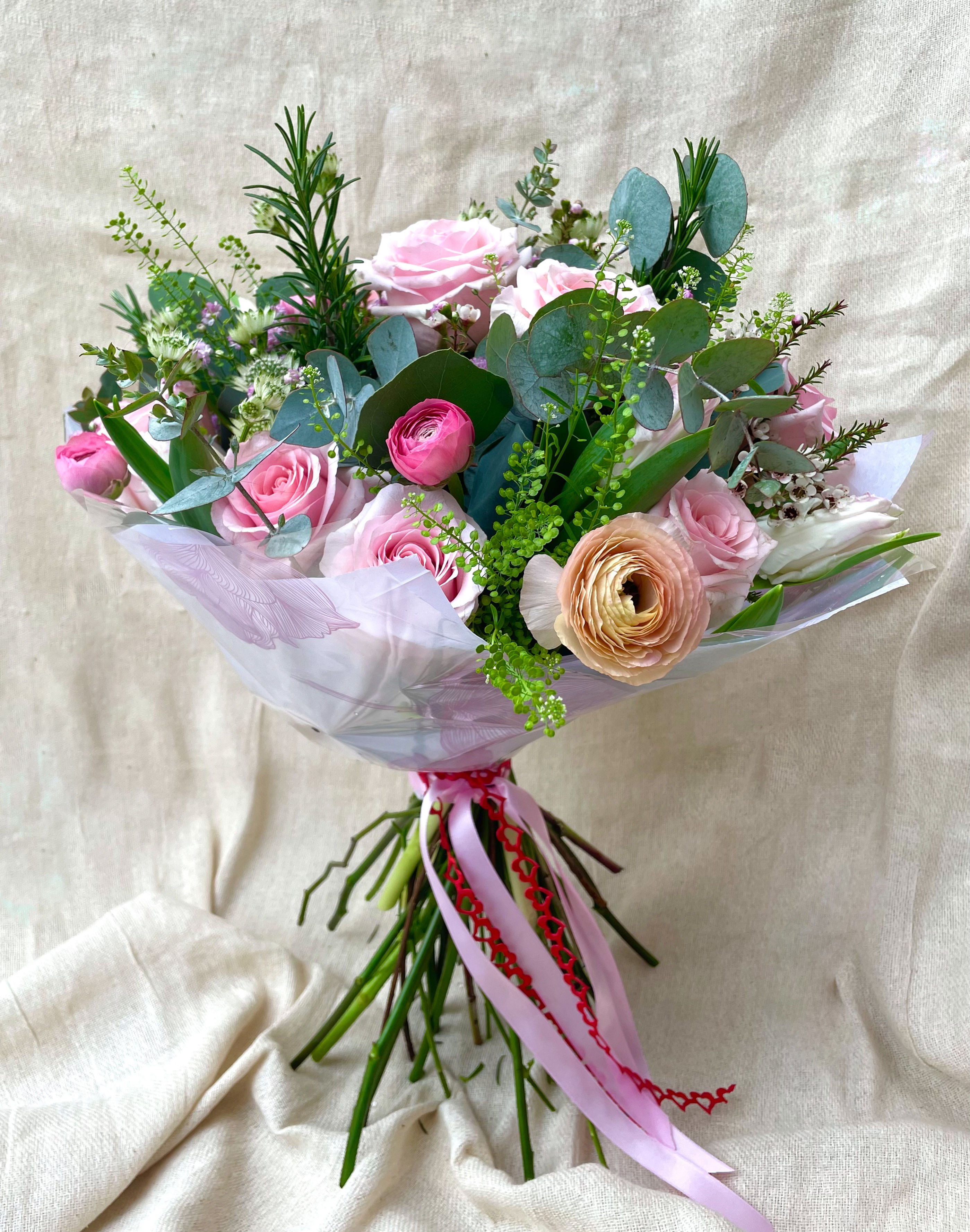 The Notebook Tied Bouquet