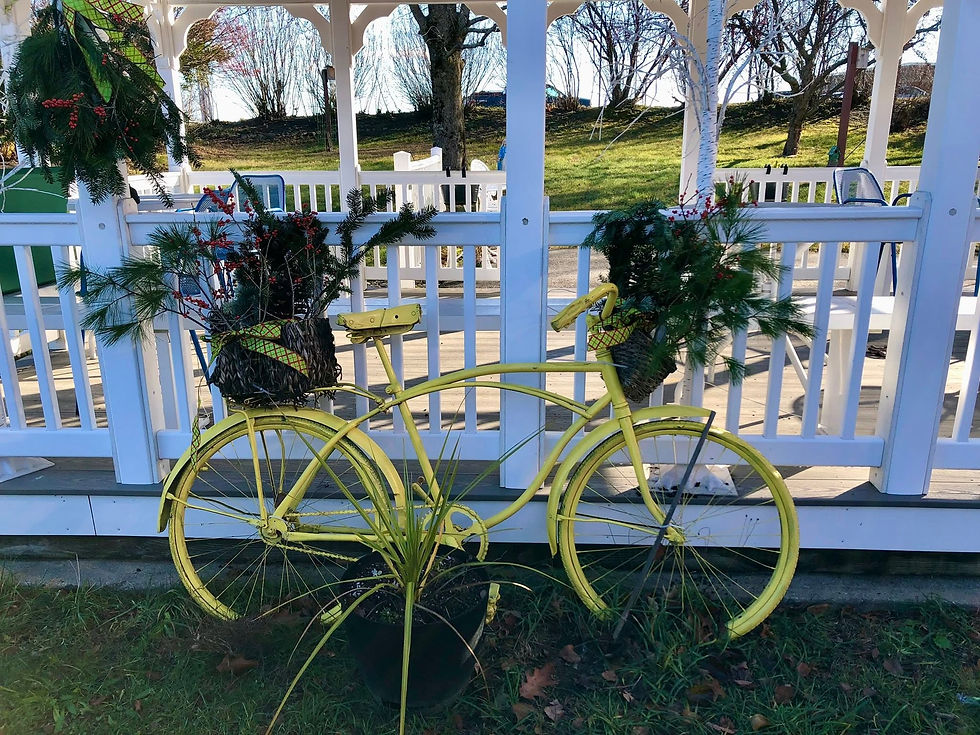 Holiday Decorating at Riverside Rest Home