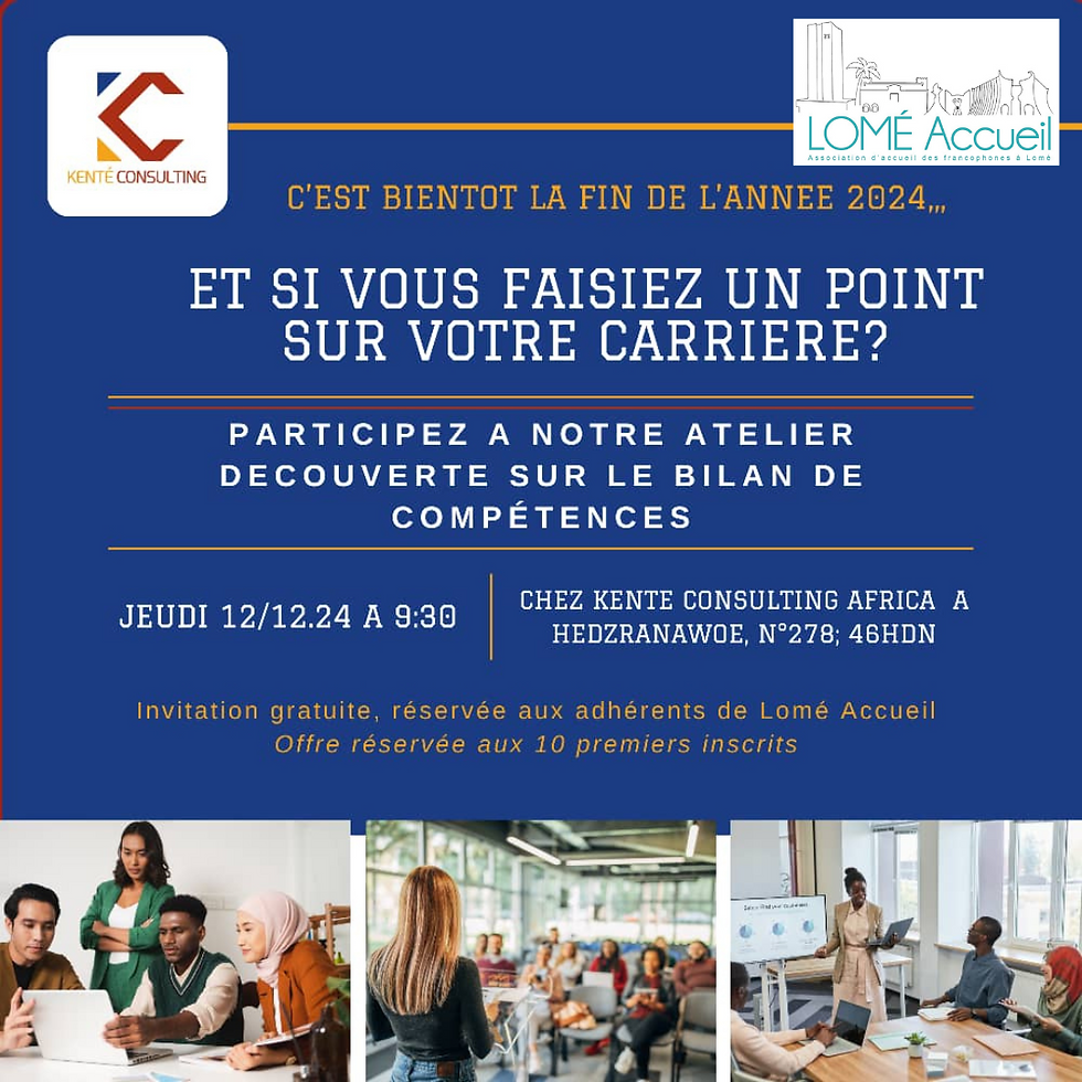 Atelier découverte sur le bilan de compétence