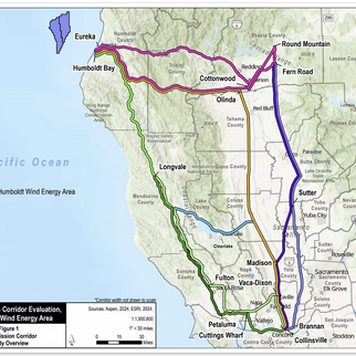 Where would new onshore electricity infrastructure be located?