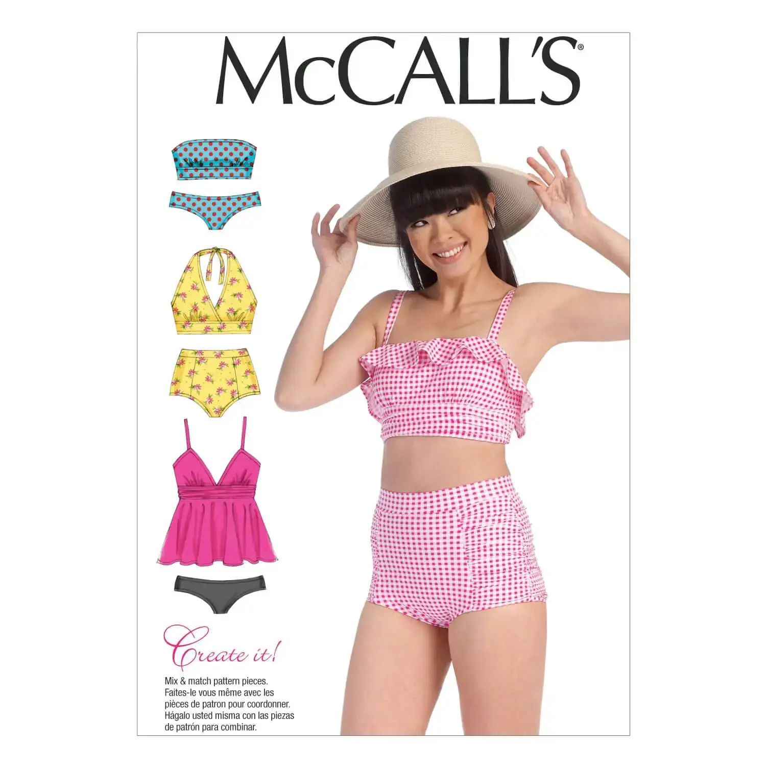 McCalls7168 A5 Size 6 to 14 Sewing Pattern 