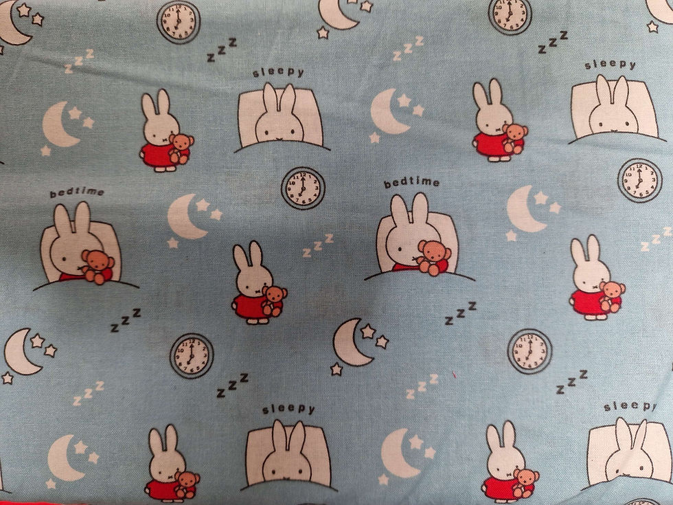 Thumbnail: Cotton Miffy 4 Designs , Price by Half Metre 