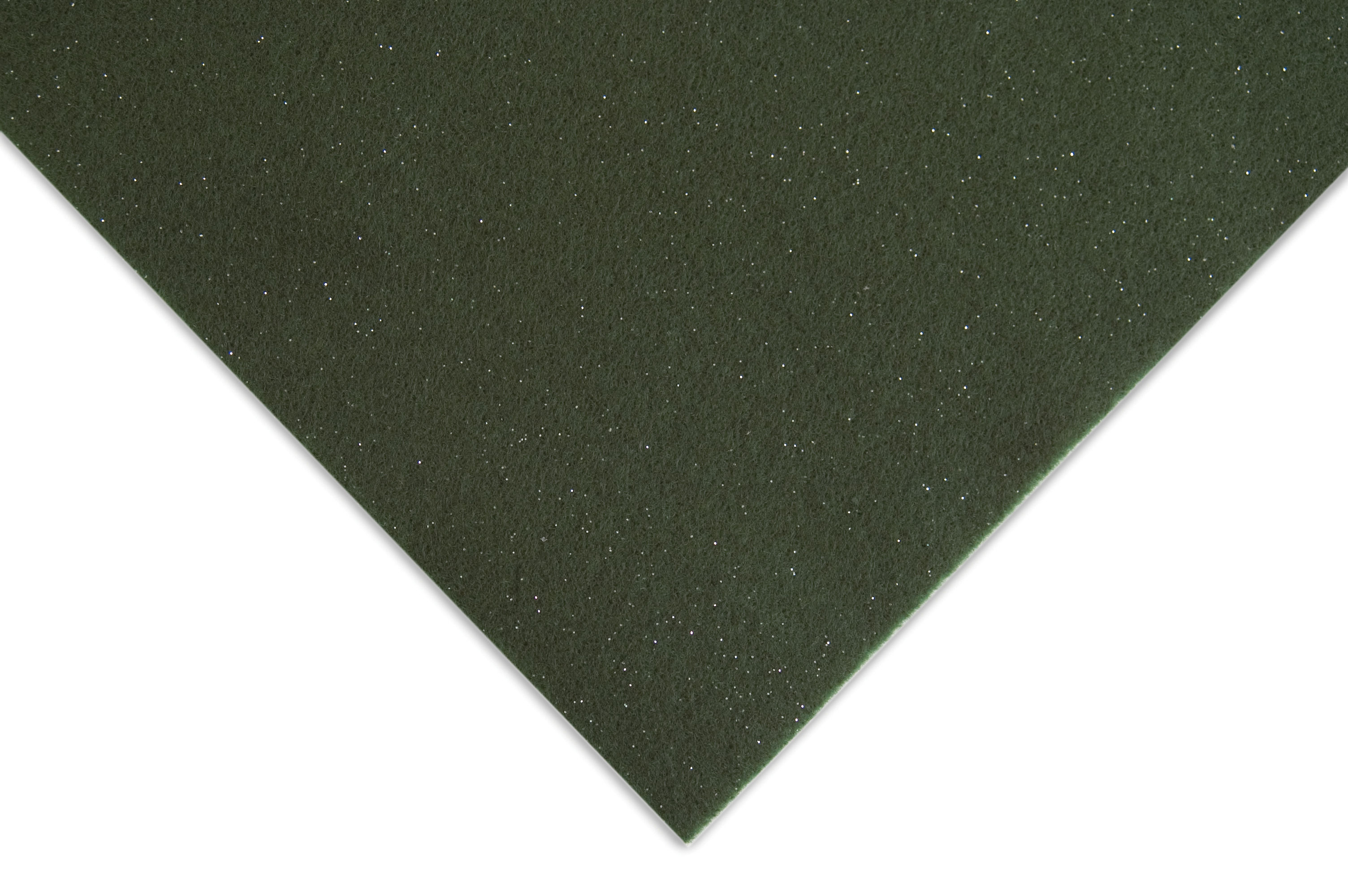 Felt: Acrylic: 23 x 30cm: Glitter Green