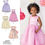 Thumbnail: SIMP1507 Dress Age 4 to 8 yrs  Sewing Pattern 