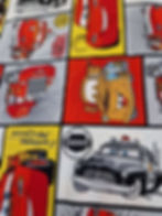 Thumbnail: Fabric  - Disney Cars 2 designs Price per Half Metre 