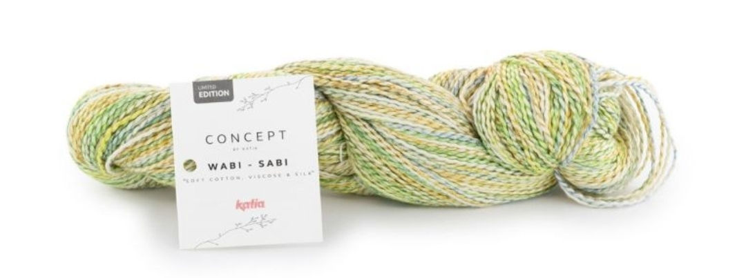 COMING SOON Wabi-Sabi cotton and silk blend yarn 100g