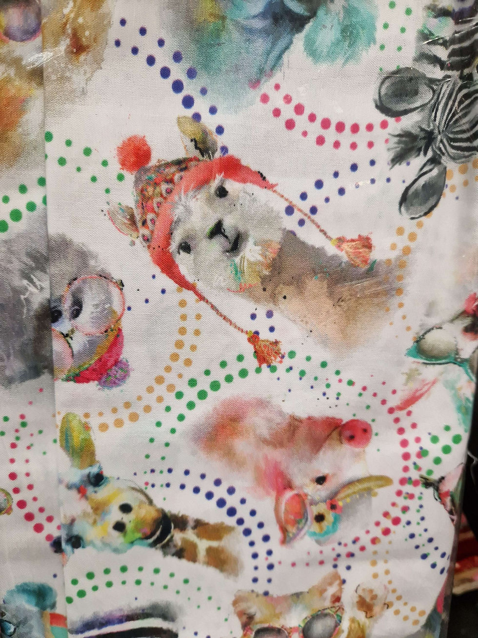 Thumbnail: Three Wishes Road Trippin 100% Cotton 45 inches wide Price per Half Metre 