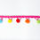 Thumbnail: Pom pom trim 10mm Price per Metre 